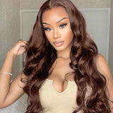 Colored Human Hair Wigs Upgrade HD Lace Beginner-Friendly