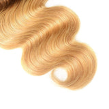 Sulmy 3 Bundles 1b #4 #27 Three Tone Colored body wave Ombre Brazilian Human Hair Weave | SULMY.