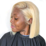 613 Blonde Bob Lace Front Wig Colored Short Human Hair Wigs -SULMY | SULMY.