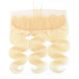 613 Bundles With Frontal Honey Blonde Human Hair Weave With Frontal Body Wave | SULMY.