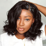 SULMY Lace Front Bob Wigs Human Hair Short Frontal Wigs -Body Wave | SULMY.