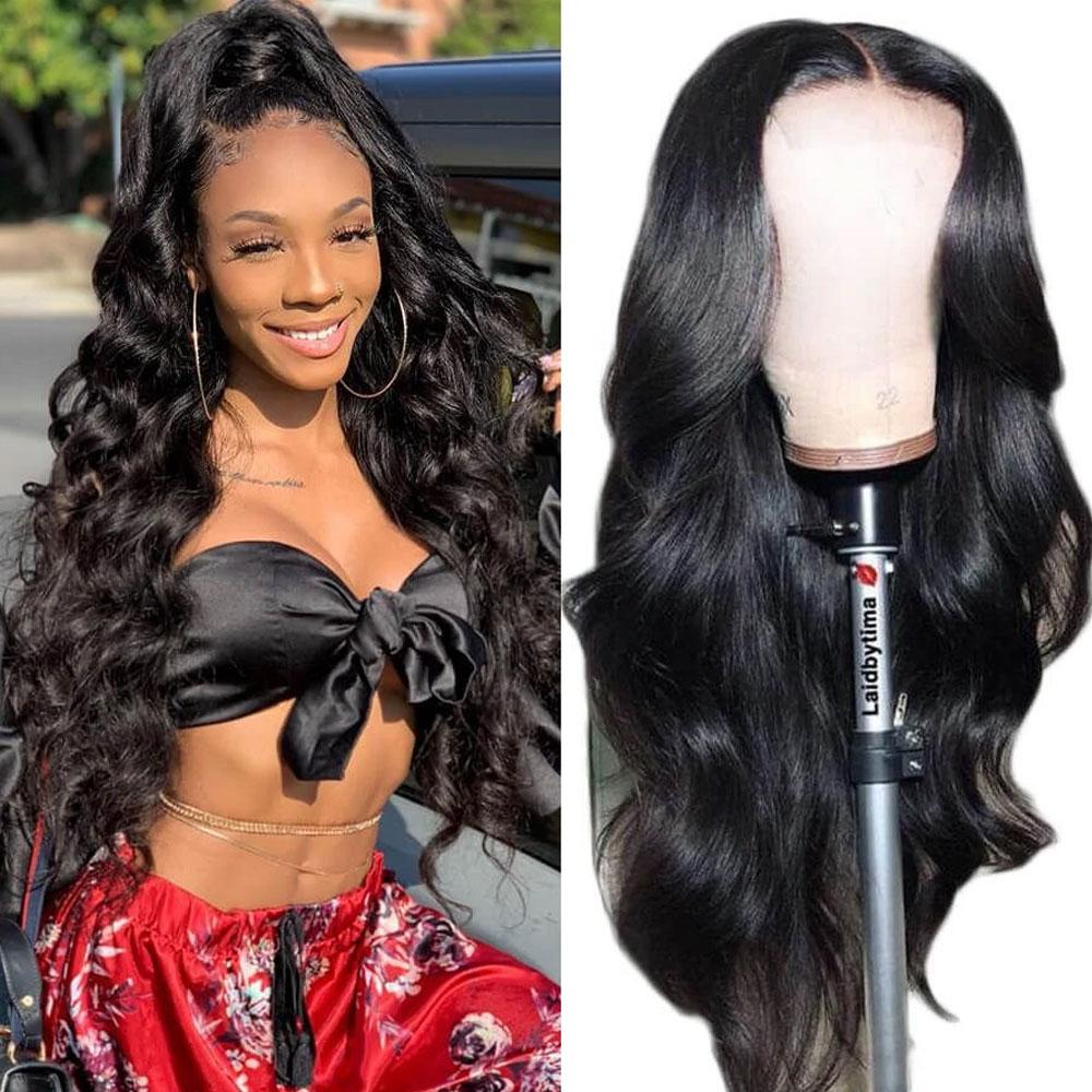 Brazilian Body Wave 360 Lace Frontal Wig Preplucked Human Hair Wigs –  Fleeky Hair