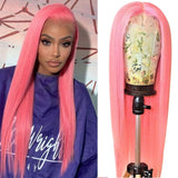 Colored Wigs Human Hair Dyed Lace Front Wigs SULMY | SULMY.