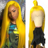 Colored Wigs Human Hair Dyed Lace Front Wigs SULMY | SULMY.